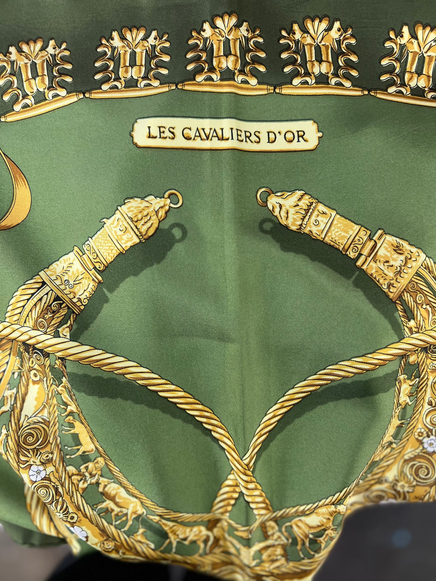 1970s Silk Scarf