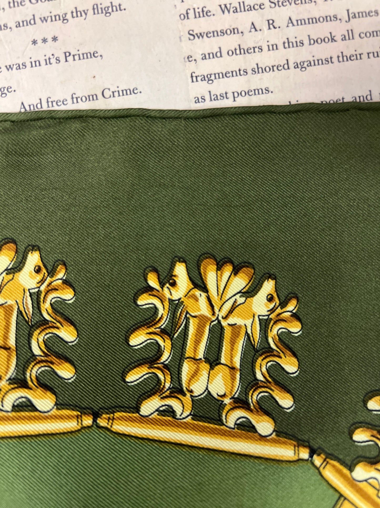 1970s Silk Scarf